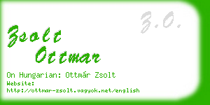 zsolt ottmar business card